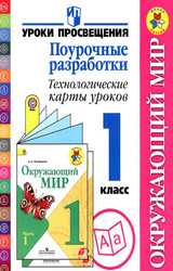 Глаголева поурочные разработки технологические карты уроков окружающий мир 1 класс 2012