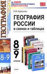 Курашева география России в схемах и таблицах 8-9 классы 2011